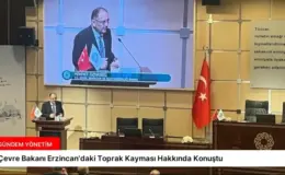 Çevre Bakanı Erzincan’daki Toprak Kayması Hakkında Konuştu
