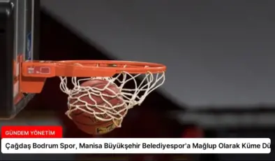 Çağdaş Bodrum Spor, Manisa Büyükşehir Belediyespor’a Mağlup Olarak Küme Düştü