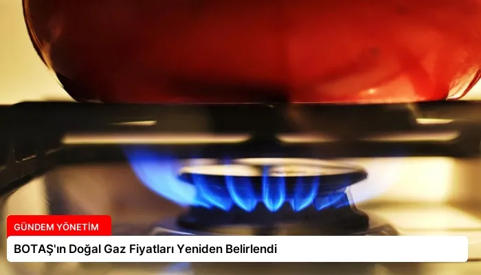 BOTAŞ’ın Doğal Gaz Fiyatları Yeniden Belirlendi