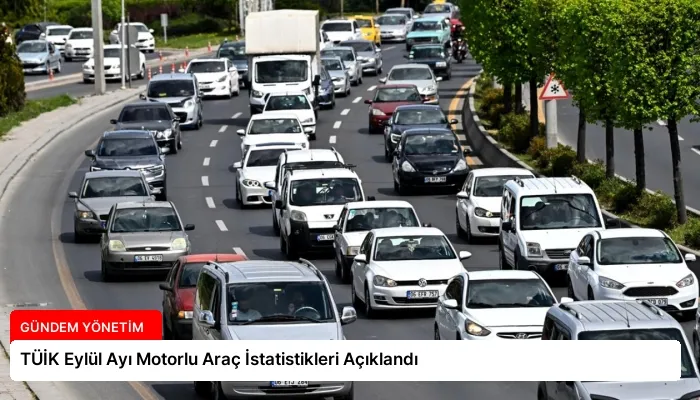 TÜİK Eylül Ayı Motorlu Araç İstatistikleri Açıklandı