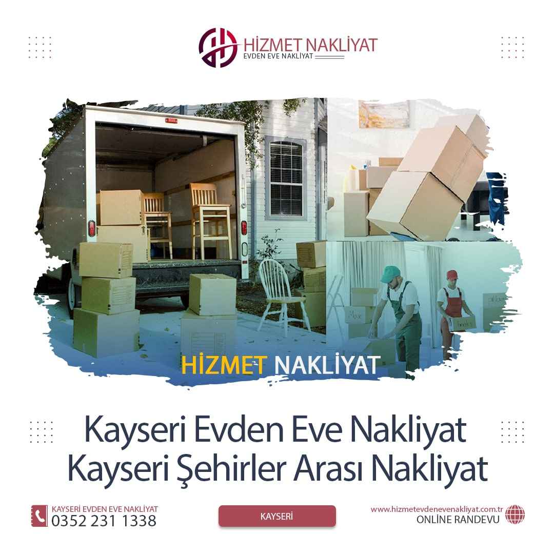 Güvenilir ve Ekonomik Kayseri Evden Eve Nakliyat Hizmeti