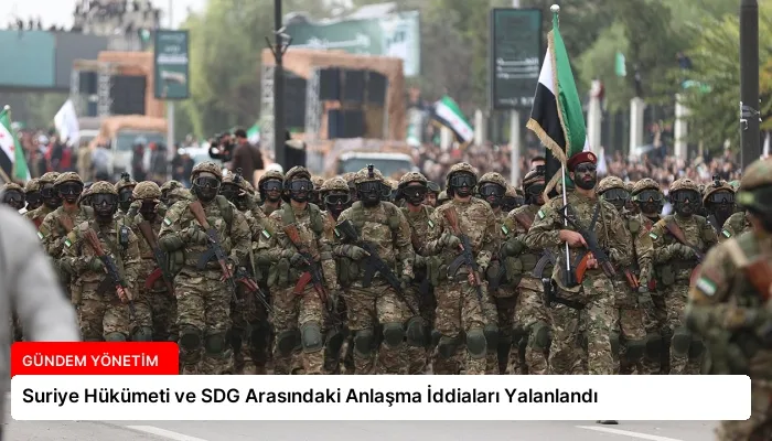 Suriye Hükümeti ve SDG Arasındaki Anlaşma İddiaları Yalanlandı
