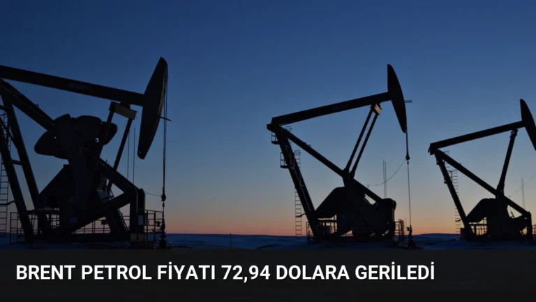 Brent Petrol Fiyatı 72,94 Dolara Geriledi