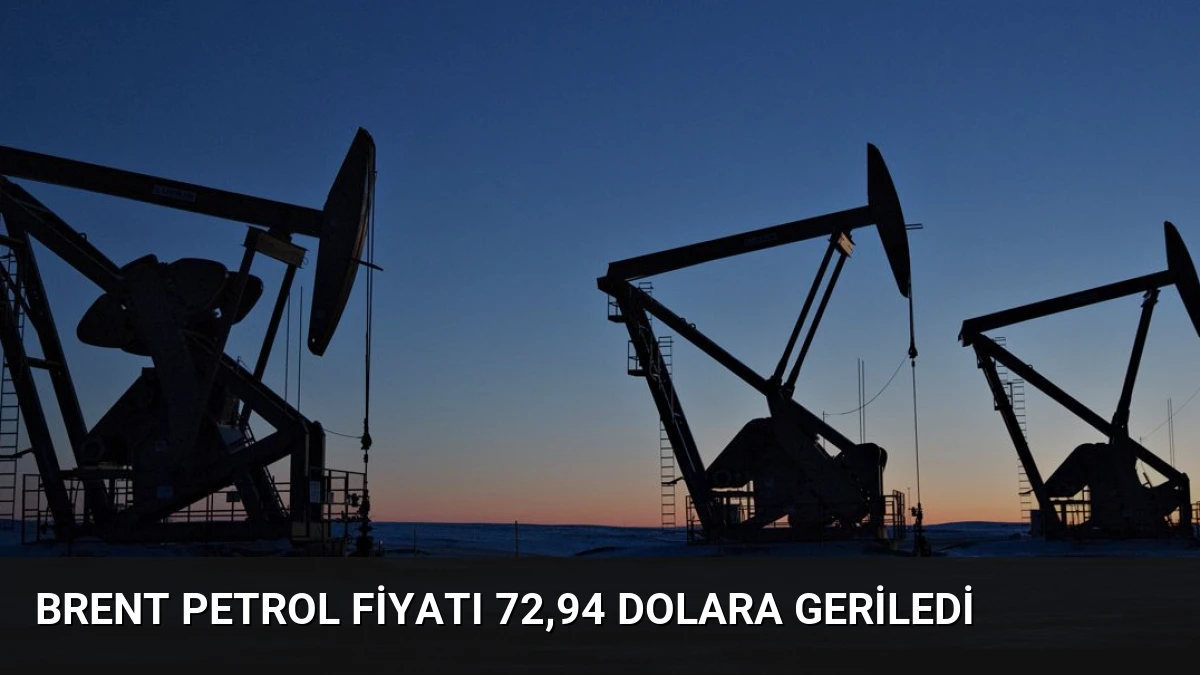 Brent Petrol Fiyatı 72,94 Dolara Geriledi