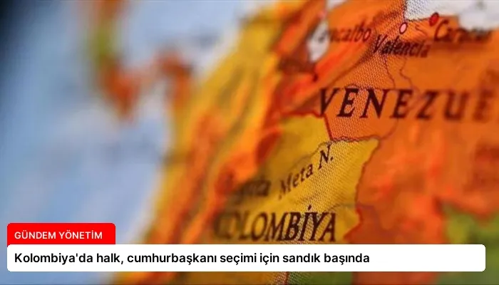 Kolombiya’da halk, cumhurbaşkanı seçimi için sandık başında