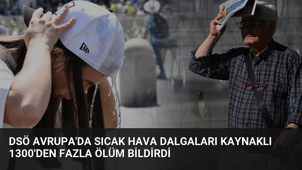 DSÖ Avrupa’da Sıcak Hava Dalgaları Kaynaklı 1300’den Fazla Ölüm Bildirdi