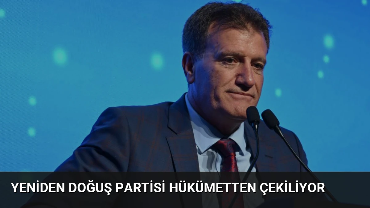 Yeniden Doğuş Partisi Hükümetten Çekiliyor