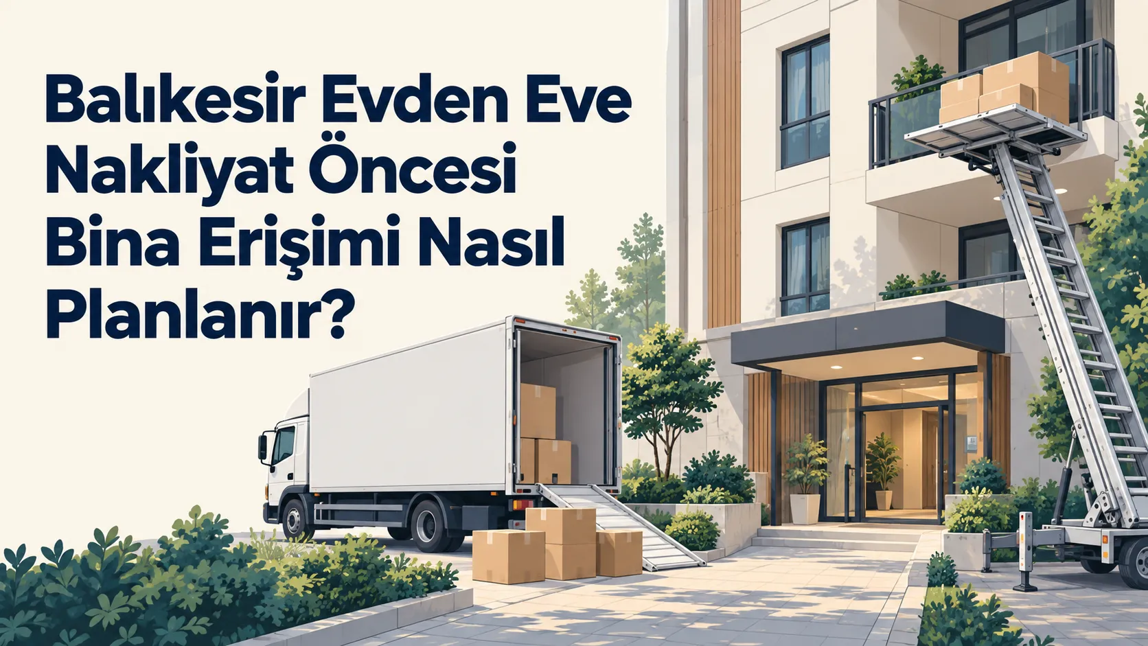 Balıkesir Evden Eve Nakliyat Öncesi Bina Erişimi Nasıl Planlanır?